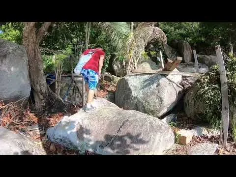 The original YouTube thumbnail for the Tioman island hike